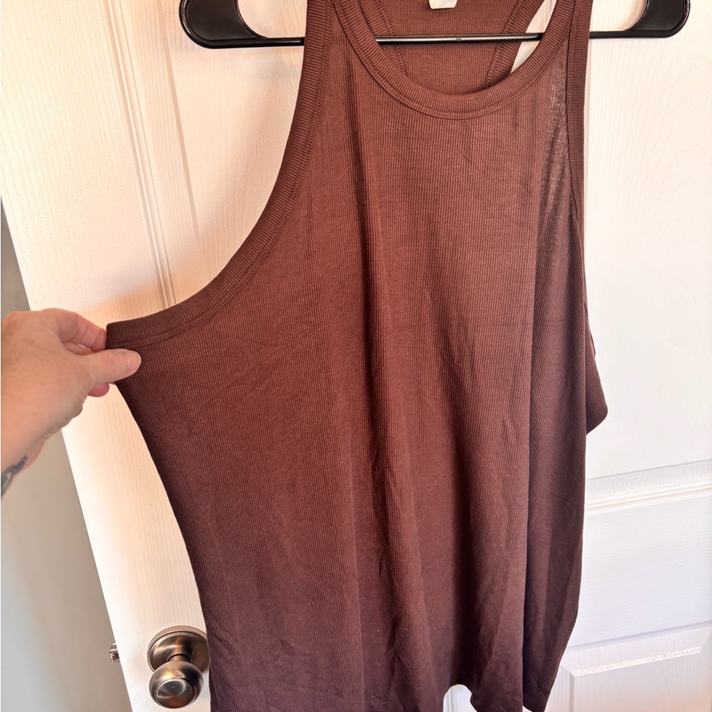 Old Navy Chocolate Brown Tank Top